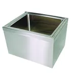 image of BK Resources BKMS-1620-6-KIT 24" Mop Sink, 20"W x 16"L x 6"D Bowl