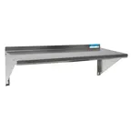 image of BK Resources BKWS6-1460 60"W x 14"D Stainless Steel Wall Mount Premium Shelf