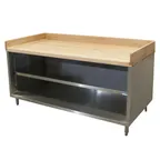 image of BK Resources CMBT-3072 Chef Table, Cabinet Base with Open Front