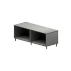 image of BK Resources CST-3084 84" Cabinet Base Open Front Work Table