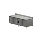 image of BK Resources CSTR5-3084S Cabinet Base Sliding Doors Work Table