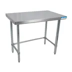 image of BK Resources CTTOB-3636 36" Stainless Steel Top - 38" Work Table