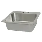 image of BK Resources DDI-2016824-P-G Deep Drawn Drop-In Sink, One Compartment