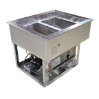 image of BK Resources E-DT-2 Dual Temperature Drop-In Hot/Cold Food Well, (2) Well