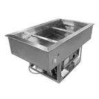 image of BK Resources E-DT-3 Dual Temperature Drop-In Hot/Cold Food Well, (3) Well