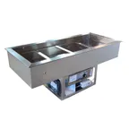 image of BK Resources E-DT-4 Dual Temperature Drop-In Hot/Cold Food Well, (4) Well