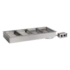 image of BK Resources E-H41-4 Hot Food Well Unit, Drop-In, Electric Halo Heat