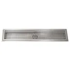 image of BK Resources FTRS-1236 Floor Trough, 36"W X 12"D X 2-3/4" Deep