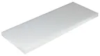 image of BK Resources HDPE-N-1-61121 Cutting Board, 61" X 121" X 1" White High Density Polyethylene, NSF
