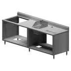 image of BK Resources MOD-BTSD Soda Dispenser Cabinet, 96"W X 30"D X 39-3/4"H