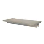 image of BK Resources PTS-1872 16 Gauge Stainless Steel Pass Through Shelf - 72"W x 18"D