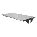 image of BK Resources PTS-2424 Stainless Steel Pass Through Shelf  - 24"W x 24"D