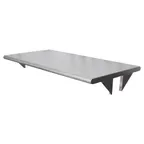 image of BK Resources PTS-2460 16 Gauge Stainless Steel Pass Through Shelf - 60"W x 24"D