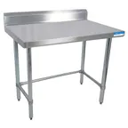 image of BK Resources QVTR5OB-8424 Work Table, 84"W X 24"D X 39-3/4"H Overall Size