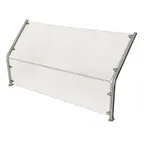 image of BK Resources SG-45CS-24 45° Angled Sneeze Guard, Cafeteria Style