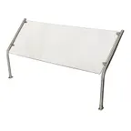image of BK Resources SG-45SS-60 45° Angled Sneeze Guard, Self-Serve Style