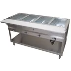 image of BK Resources STE-4-120 58" Electric Steam Table, (4) Open Pan Wells