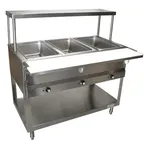 image of BK Resources STE-4-OSS Single Overshelf, For Ste/Sw Steam Tables with (4) Wells