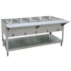 image of BK Resources STE-LP-5 Liquid Propane Hot Food Table, (5) Wells