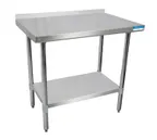 image of BK Resources SVTR-3030 30" Stainless Steel Top - 35" Work Table