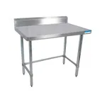 image of BK Resources SVTR5OB-3030 30" Stainless Steel Top - 35" Work Table
