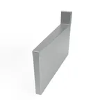 image of BK Resources UAF-I-0521 Underbar Corner Filler, Rear Angle, 5⁰