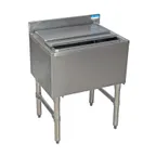 image of BK Resources UB4-18-IB36 36" Underbar Ice Bin / Cocktail Unit, 100 lbs capacity