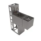image of BK Resources UBDW-18-SS12-GR-PG Underbar Sink Units, 1 Compartment without Drainboard