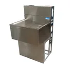 image of BK Resources UBDW-21-DB48 Underbar Drain Board, 48"W X 21-1/4"D X 33-1/2"H