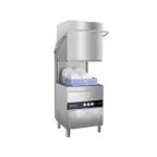 image of Blakeslee D-18-1 Hood Type Dishwasher, 30 Racks/Hr -24 Gal/Hr - High Temp with Booster