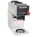 image of Bloomfield 1012D3F-120V Automatic Fill Coffee Brewer for Decanters With Hot Water Faucet, Single