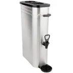 image of Bloomfield 35NTD Narrow Stainless Steel Iced Tea Dispenser, Tower Type - 3.5 gal / Single Valve 