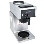 image of Bloomfield 8543-D2-120V Manual Water Fill Coffee Brewer for Decanters, No Hot Water Faucet / Single