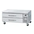 image of Blue Air BACB53M-HC 53" 2 Drawers Refrigerated Chef Base w/ Marine Edge, 8.6 cu. ft.