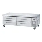 image of Blue Air BACB74M-HC 74" 4 Drawers Refrigerated Chef Base w/ Marine Edge, 14.3 cu. ft.