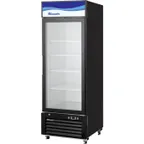 image of Blue Air BKGF23B-HC 27" 1 Section Glass Door Freezer Merchandiser in Black, 23 cu. ft.