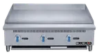 image of Blue Air BLGM36-24D 36" Countertop Gas Griddle with Manual Control, 3/4" Steel Plate, 90.000 BTU