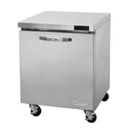 image of Blue Air BLUF28-HC 28" 1-Door Undercounter Freezer, Stainless Steel, 7 cu. ft., Digital Temp Control