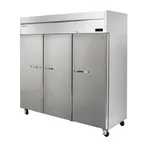 image of Blue Air BSF72T-HC 81" Three Section Reach-In Freezer w/ 3 Solid Doors, Top Mount, 72 cu. ft.
