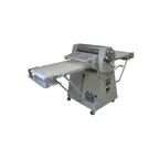 image of BakeMax BMFRS01 Floor Model Reversible Dough Sheeter, 17"x79" Conveyor Size, 1 Hp