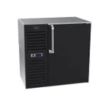 image of Krowne BS36 36" 1 Section Back Bar Cooler with Solid Door