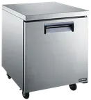 image of Bison Refrig KUF27 29" 1-Section Komodo Undercounter Freezer w/ 1 Door, 6.5 cu. ft.