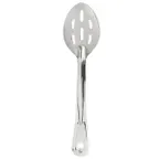 image of Winco BSST-11 11" Slotted Stainless Steel Basting Spoon
