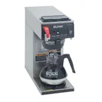 image of BUNN 12950.0293 Automatic Fill Coffee Brewer for Decanters With Hot Water Faucet, Plastic / Single