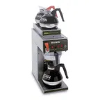 image of BUNN 12950.0410 Automatic Fill Coffee Brewer for Decanters With Hot Water Faucet, S.Steel / Single