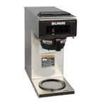 image of BUNN 13300.0001 Manual Water Fill Coffee Brewer for Decanters Without Hot Water Faucet, Single