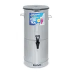 image of BUNN 34100.0001 Tea / Coffee Dispenser, Oval Design, solid plastic lid, 5 gallon capacity