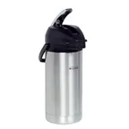 image of BUNN 36725.0100 Airpot, 3.8 L (128 oz/1 gal) Lever-Action, Stainless Steel Liner & Body - 1/Pack