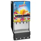 image of BUNN 37300.0054 Led Lighted Door Juicer Dispenser, Push Button - 4 Valves / 720 Watts