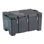 image of Cambro 100MPCHL110 Camcarriers® Top Loading Insulated Food Carrier w/ Hinged Lid, Black